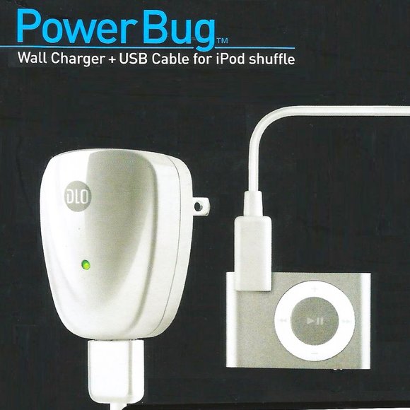 [NEW] Apple iPod Shuffle 1st & 2nd Generation USB Charger With A/C Wall Adapter - Picture 2 of 2
